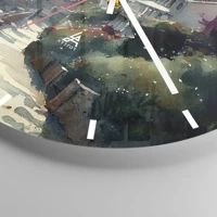 Esfera sin numeración, con rayas