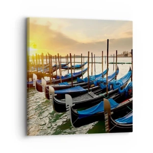 Cuadro sobre lienzo - Impresión de Imagen - Antes de que llegue la tormenta - 30x30 cm