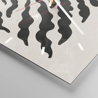 Esfera sin numeración, con rayas