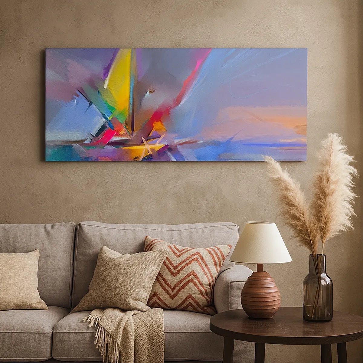 Cuadro sobre lienzo - Impresión de Imagen - Como un pájaro - 30x30 cm