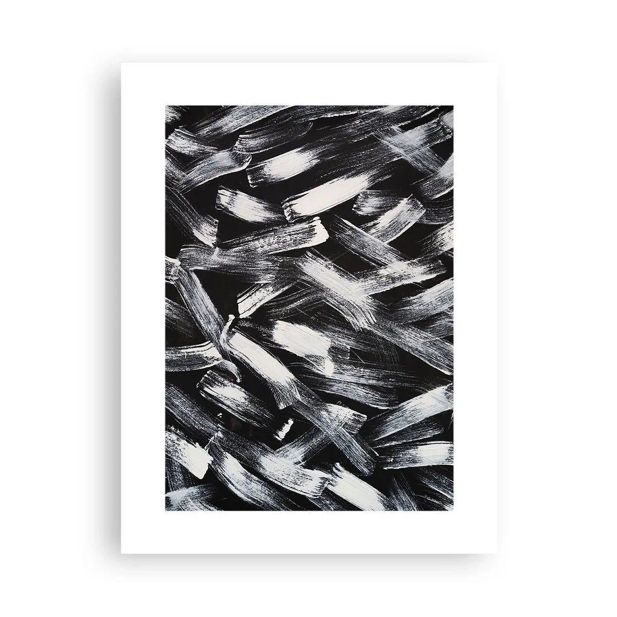 Póster - Abstracción en el espíritu industrial - 30x40 cm