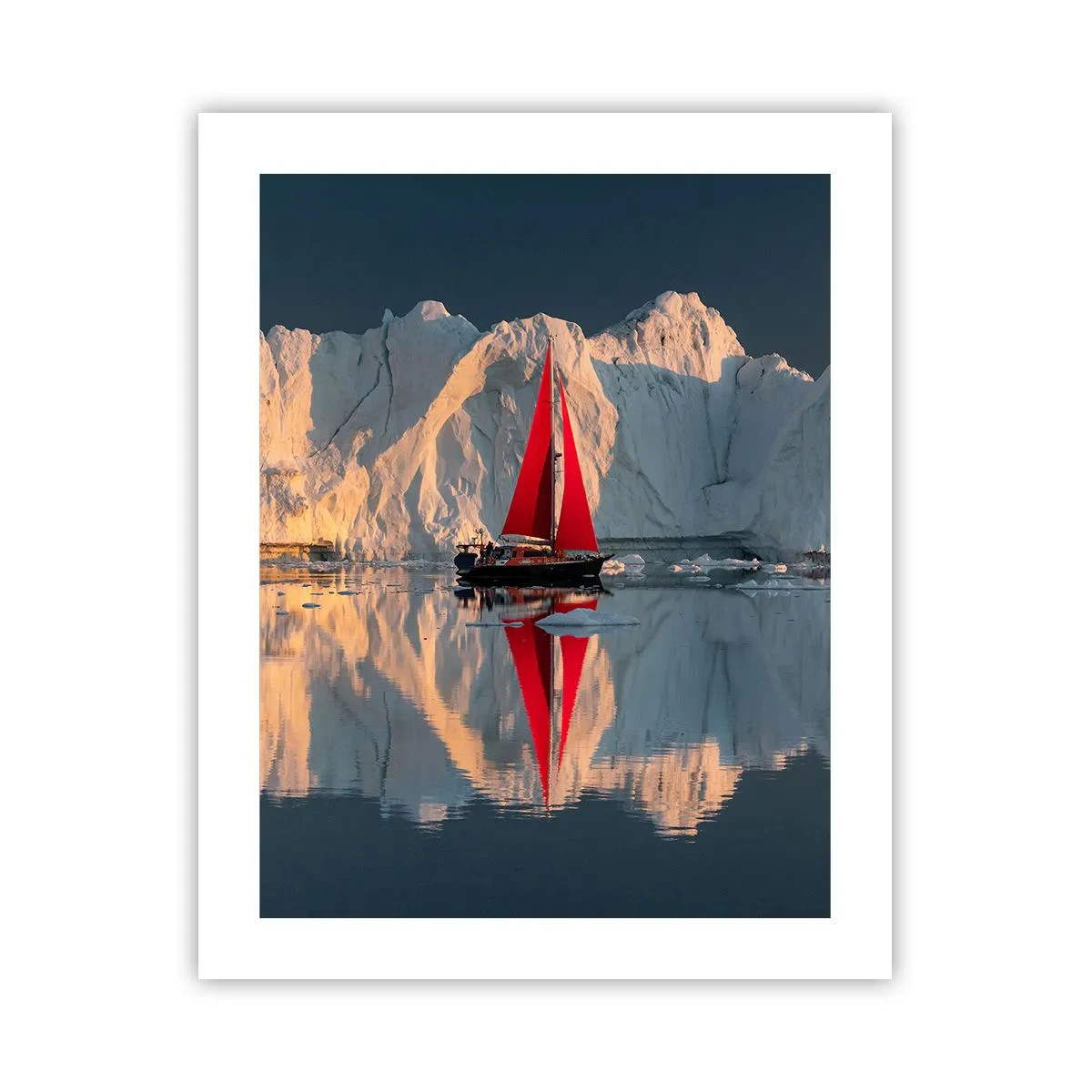 Póster - En el límite del mundo - 40x50 cm