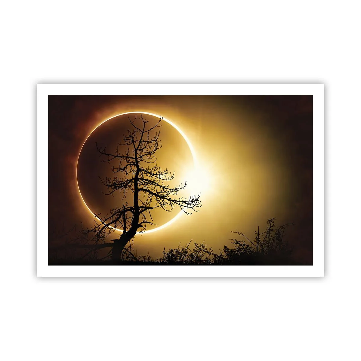 Póster - Eclipse total - 91x61 cm