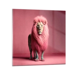 Cuadro sobre vidrio - Impresiones sobre Vidrio - Y ya no me tienes miedo - 50x50 cm