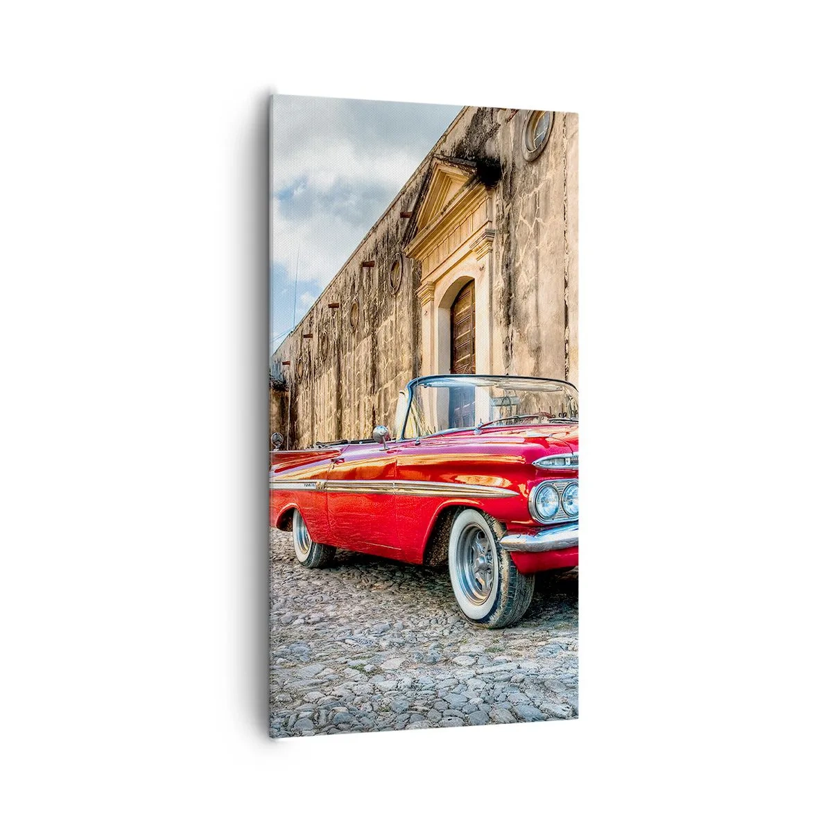 Cuadro sobre lienzo - Impresión de Imagen - Emociones cubanas - 65x120 cm