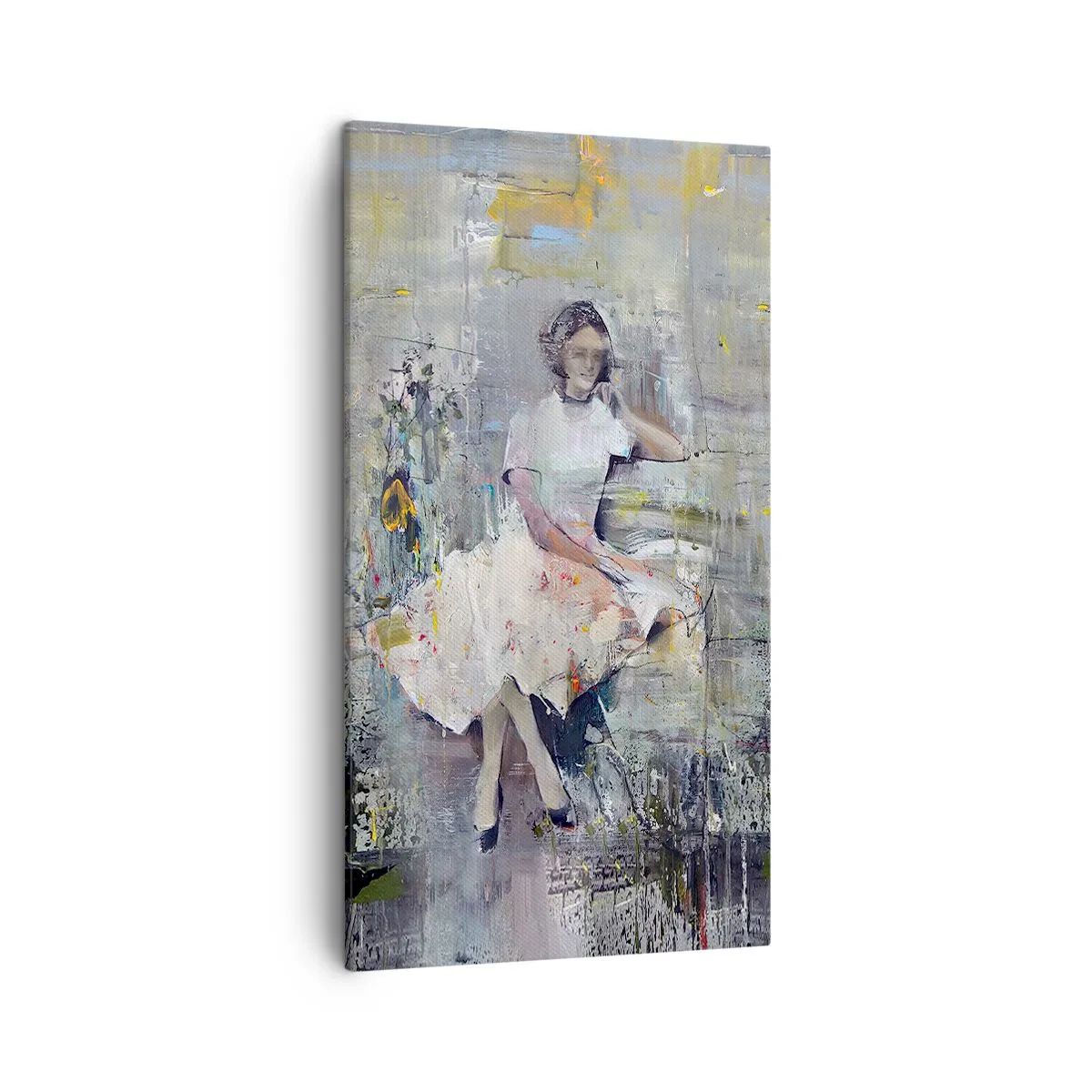 Cuadro sobre lienzo - Impresión de Imagen - Clásica y moderna - 45x80 cm