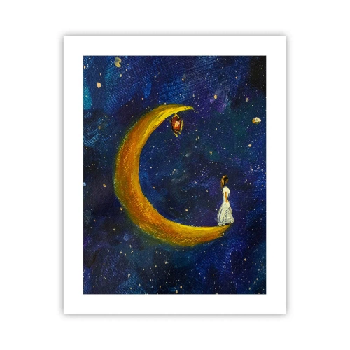 Póster - La llamada de la Luna - 40x50 cm