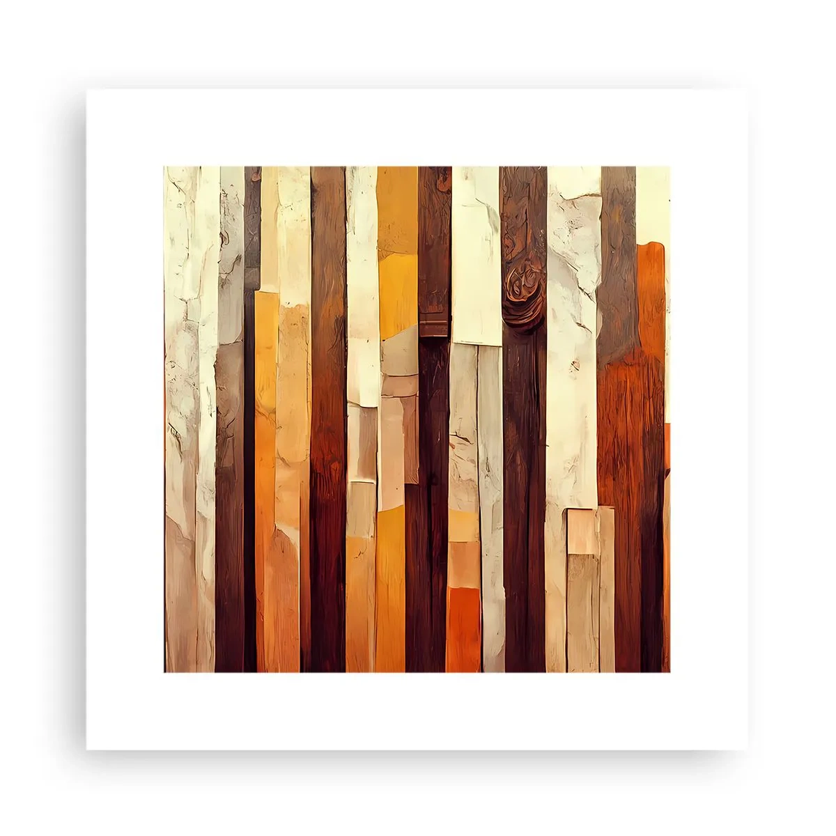 Póster - Himno de los árboles del bosque - 30x30 cm