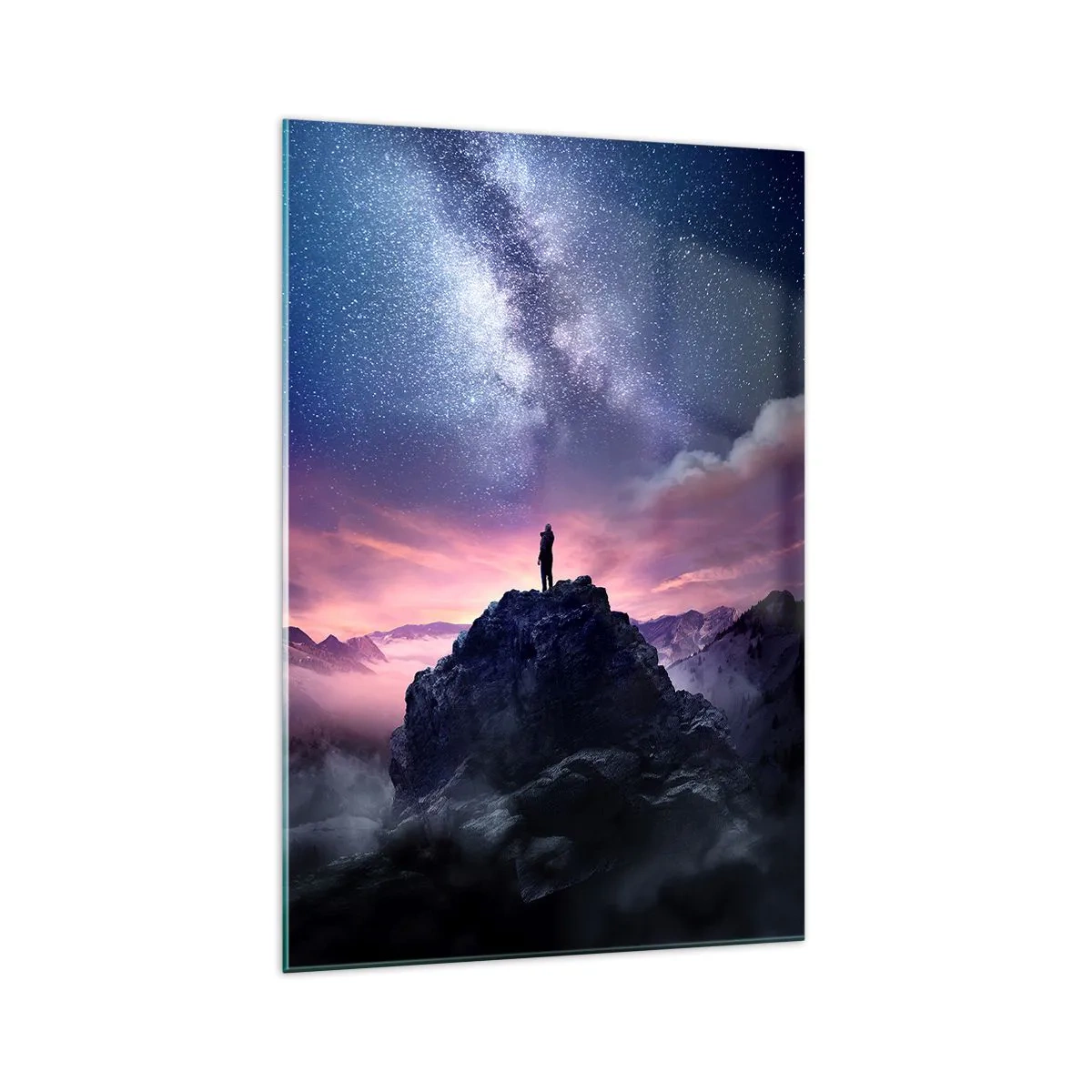 Cuadro sobre vidrio - Impresiones sobre Vidrio - Y sintió la vida - 70x100 cm