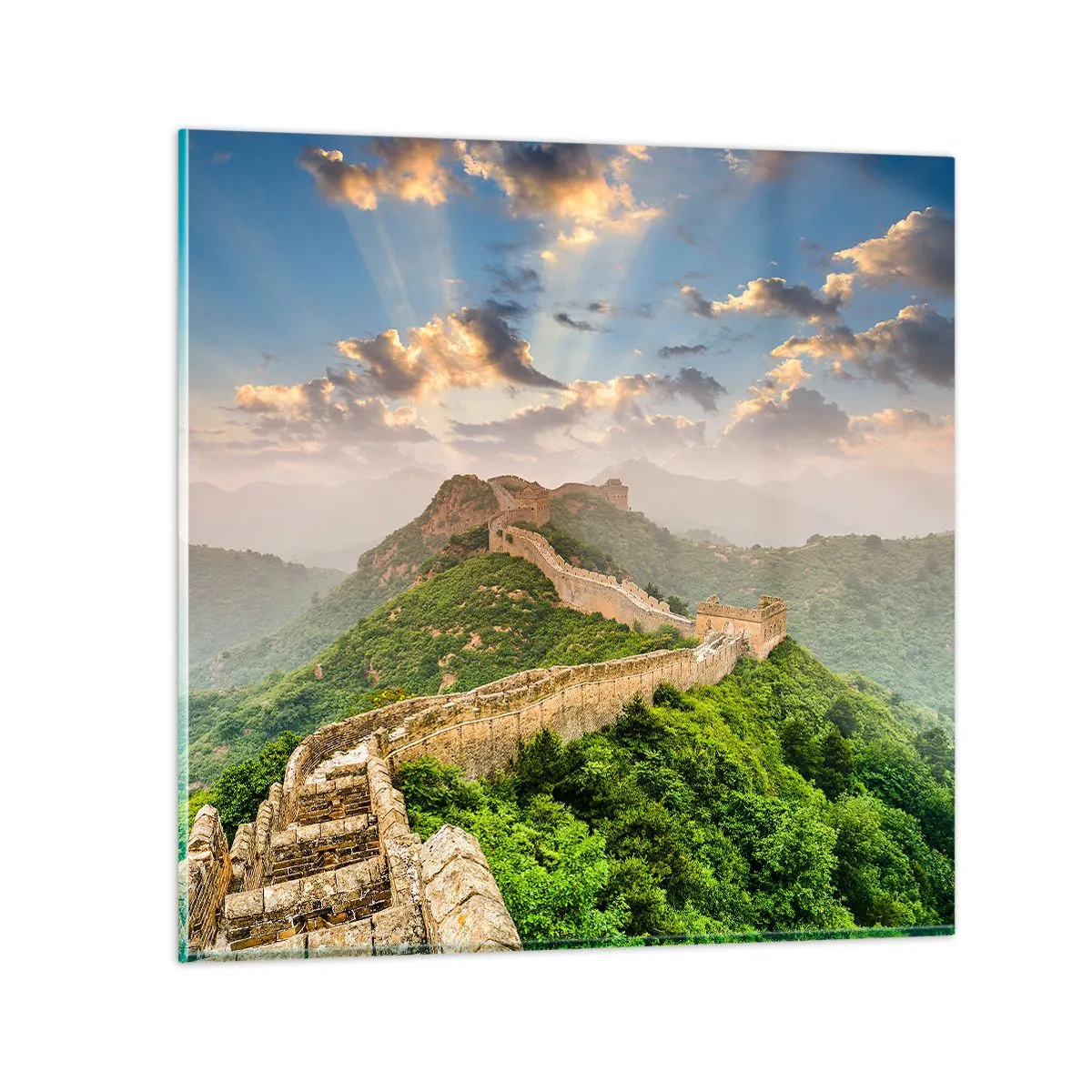 Cuadro sobre vidrio - Impresiones sobre Vidrio - Grandeza duradera - 30x30 cm