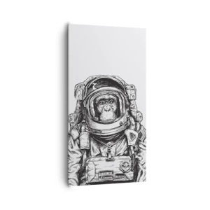 Cuadro sobre lienzo - Impresión de Imagen - Evolución alternativa - 65x120 cm