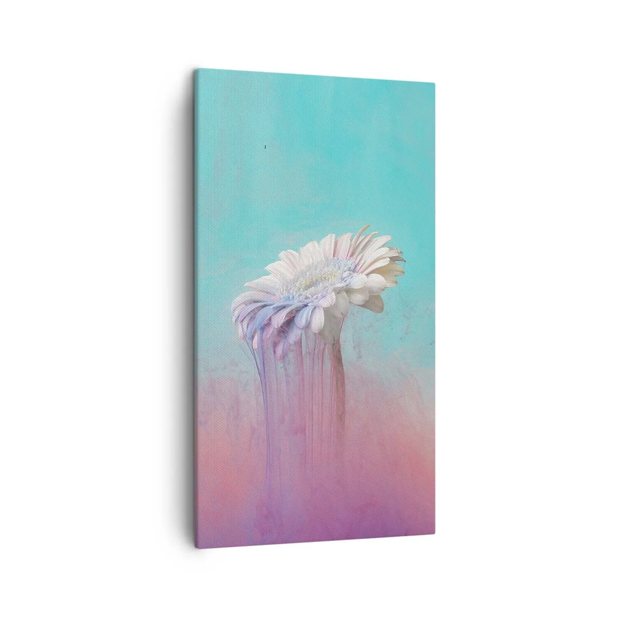 Cuadro sobre lienzo - Impresión de Imagen - El inframundo de las flores - 45x80 cm