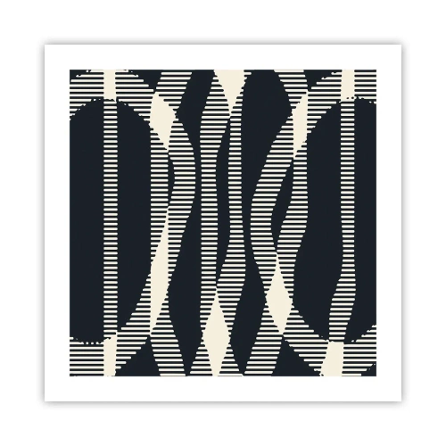 Póster - Un intento de romper la oscuridad - 50x50 cm