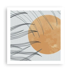 Póster - Siempre hacia el sol - 60x60 cm
