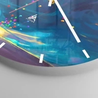 Esfera sin numeración, con rayas