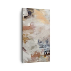 Cuadro sobre lienzo - Impresión de Imagen - Abstracción brumosa - 45x80 cm