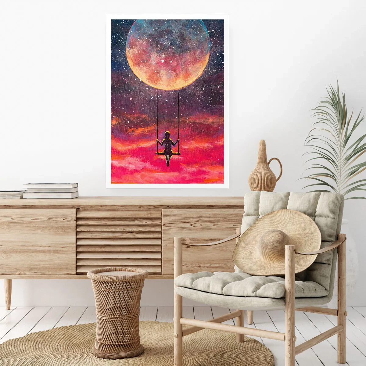 Póster - Disfrutar de las nubes - 70x100 cm