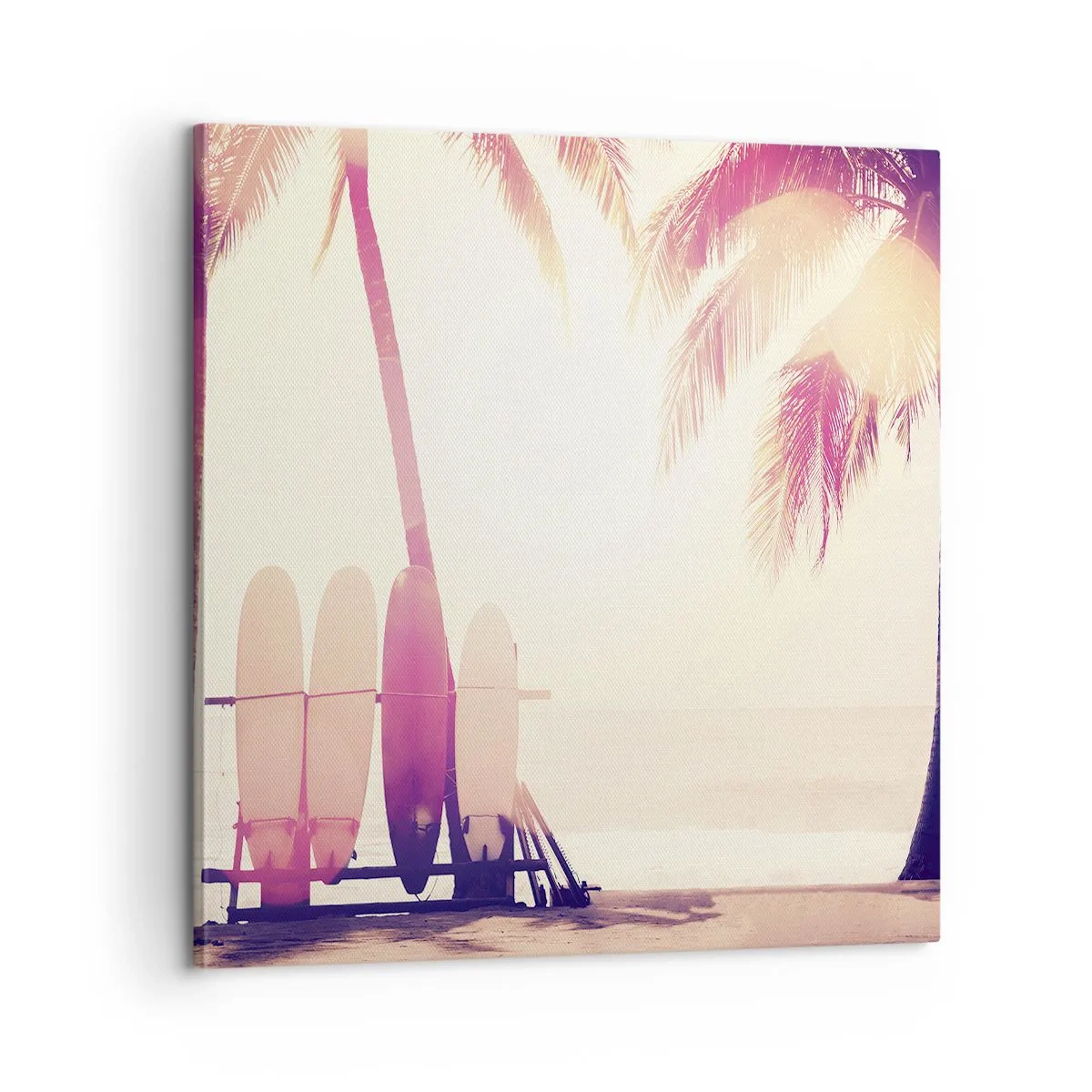 Cuadro sobre lienzo - Impresión de Imagen - Va a ser un gran día - 60x60 cm