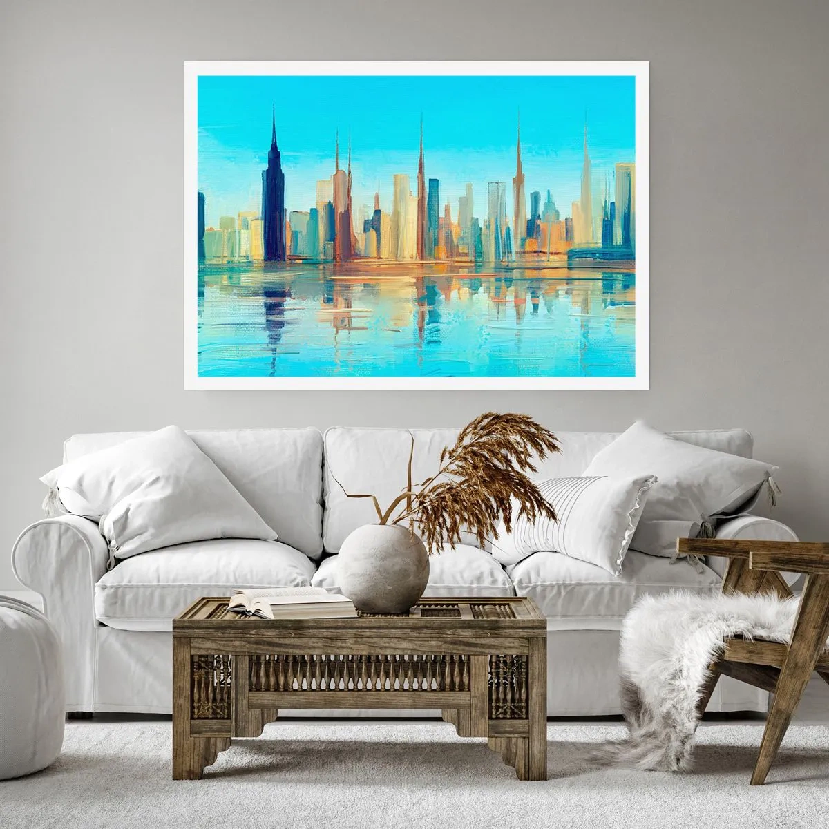 Póster - Metrópolis soleada - 91x61 cm