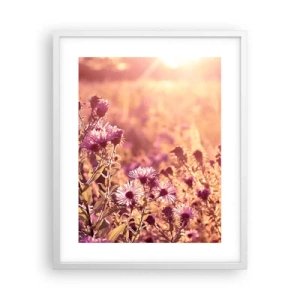 Póster en marco blanco - Antes de que se acabe el verano - 40x50 cm