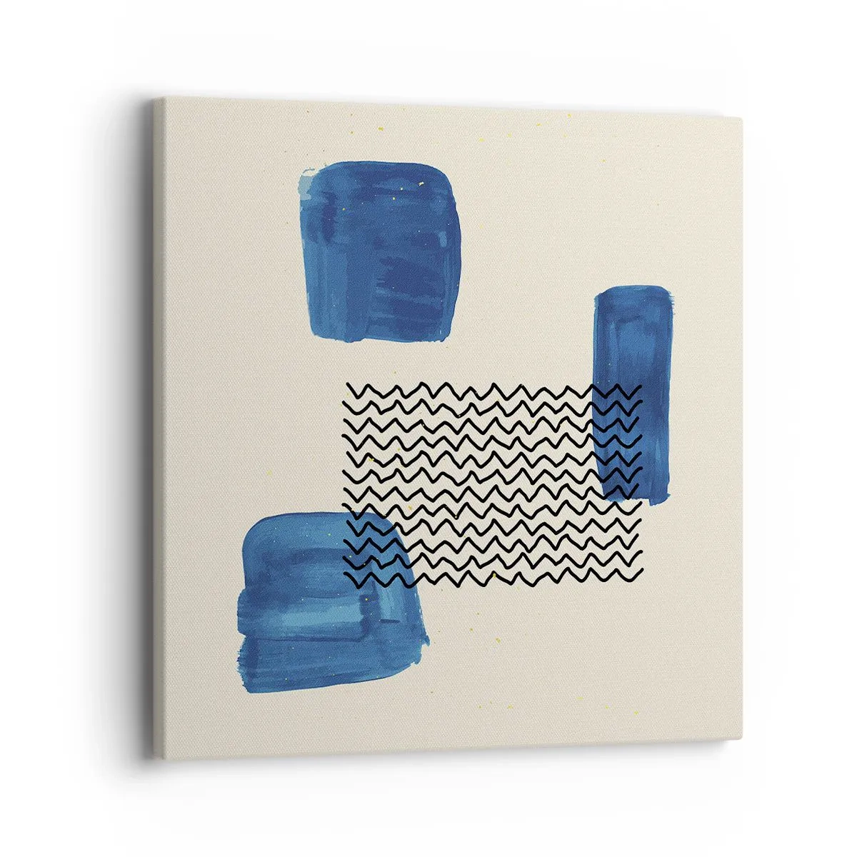 Cuadro sobre lienzo - Impresión de Imagen - Un cuarteto abstracto - 40x40 cm