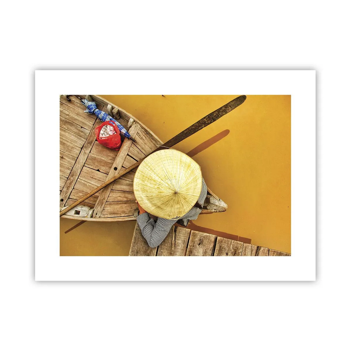 Póster - La vida en el río amarillo - 40x30 cm