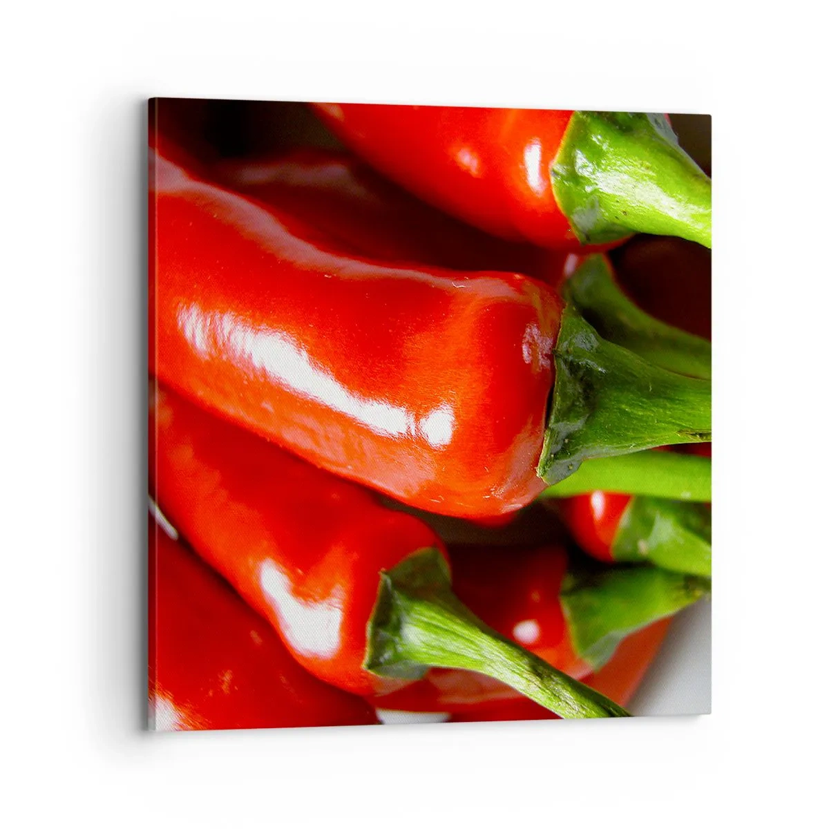 Cuadro sobre lienzo - Impresión de Imagen - Jugoso, brillante, suave - 70x70 cm