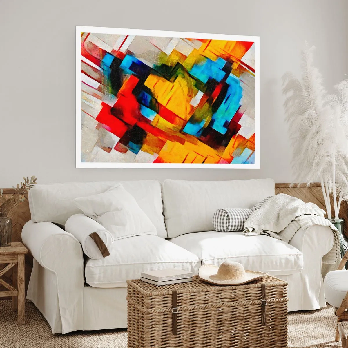 Póster - Un popurrí multicolor - 70x50 cm