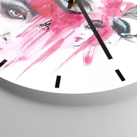 Esfera sin numeración, con rayas