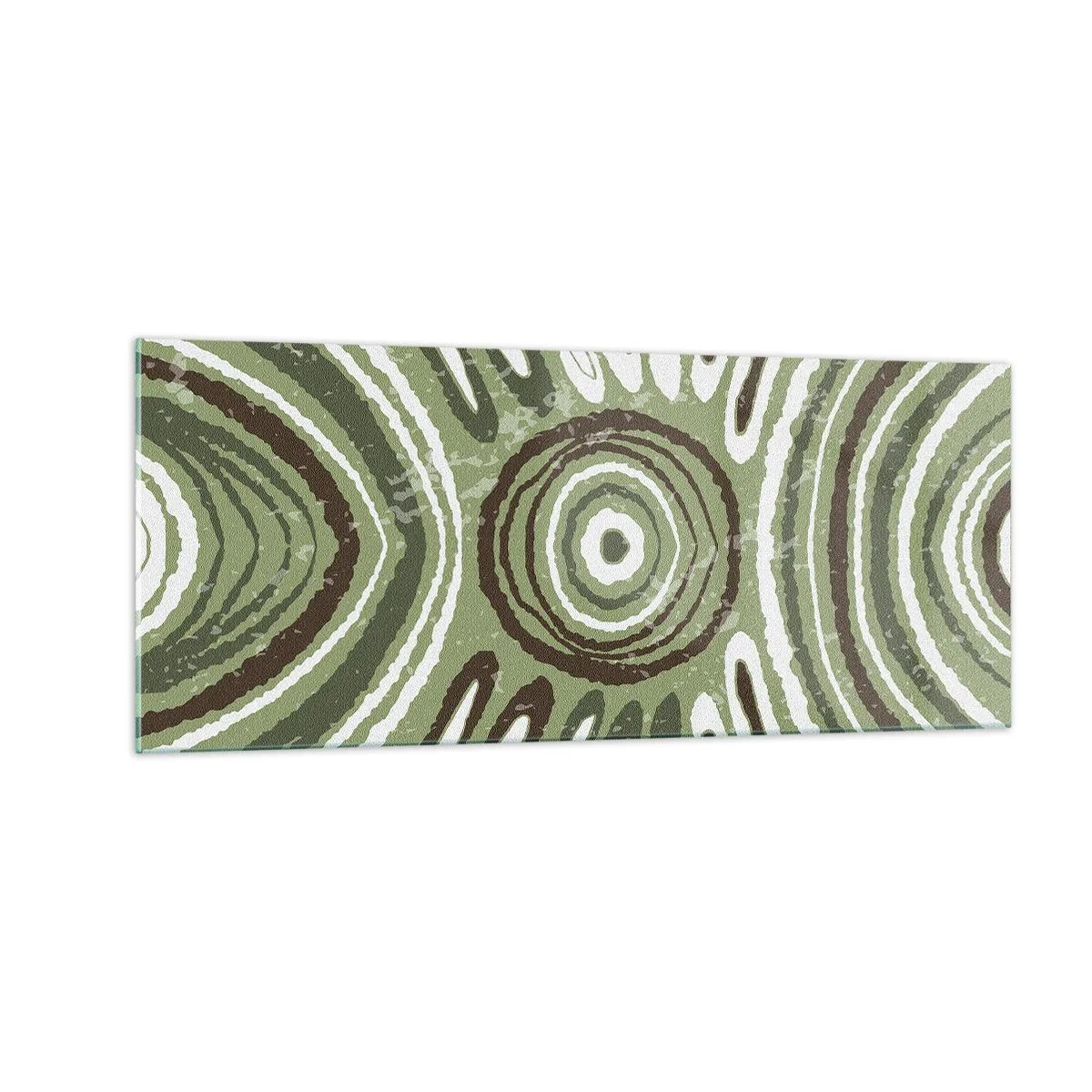 Cuadro sobre vidrio - Impresiones sobre Vidrio - Explosión de emociones - 100x40 cm
