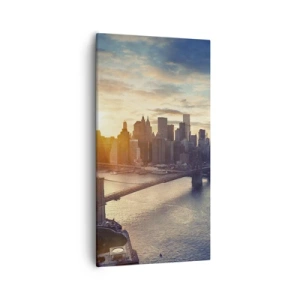 Cuadro sobre lienzo - Impresión de Imagen - Un monumento a la cultura occidental - 55x100 cm