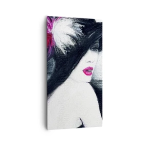 Cuadro sobre lienzo - Impresión de Imagen - Siempre un misterio - 55x100 cm