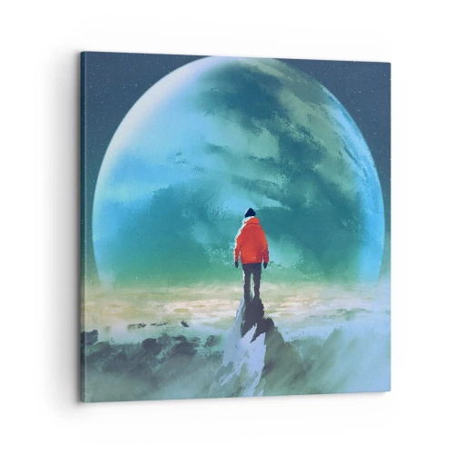 Cuadro sobre lienzo - Impresión de Imagen - Descubridor de una nueva Tierra - 60x60 cm
