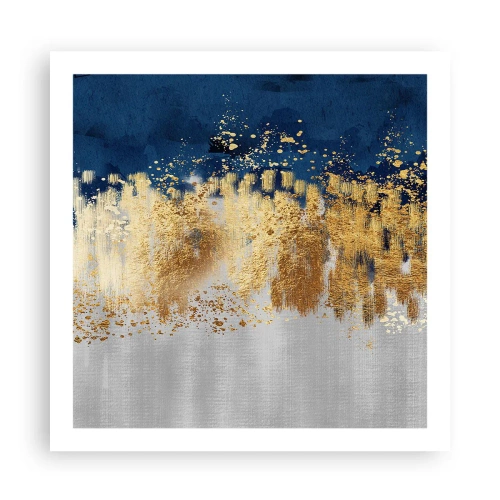 Póster - Composición moderna con chispas - 60x60 cm