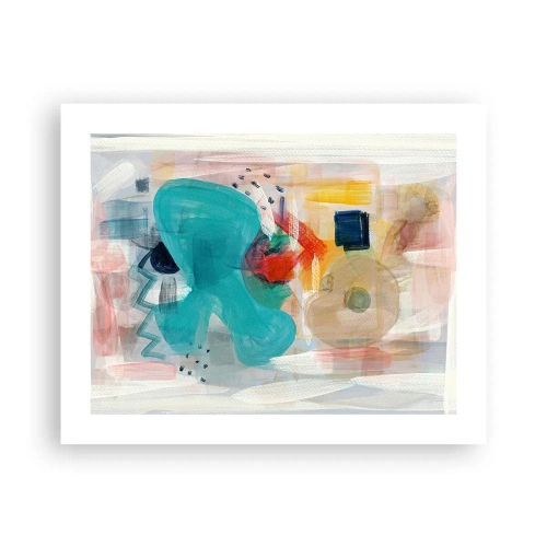 Póster - Un juego de colores - 50x40 cm