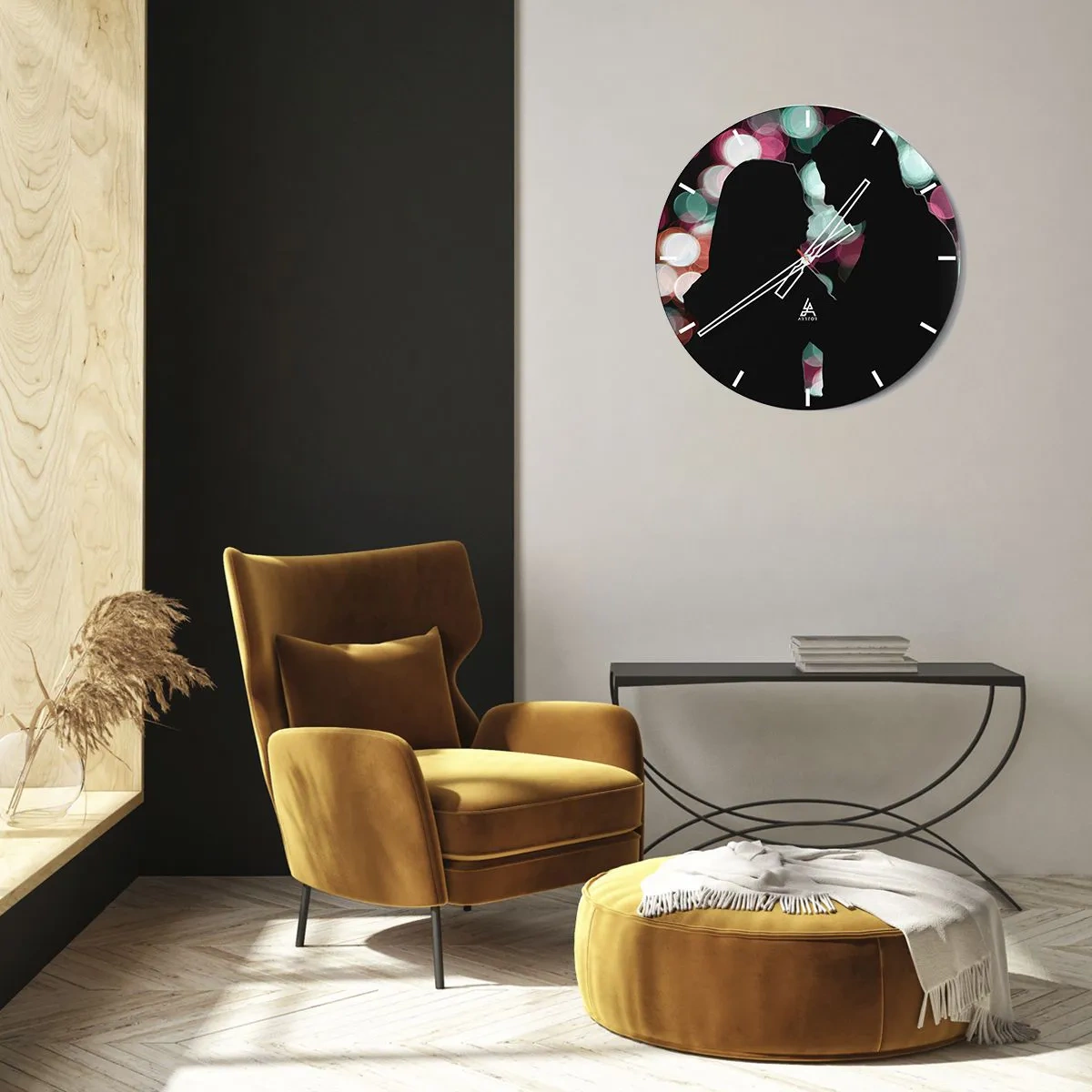 Reloj de pared - Reloj de vidrio - ¡Sí! - 40x40 cm