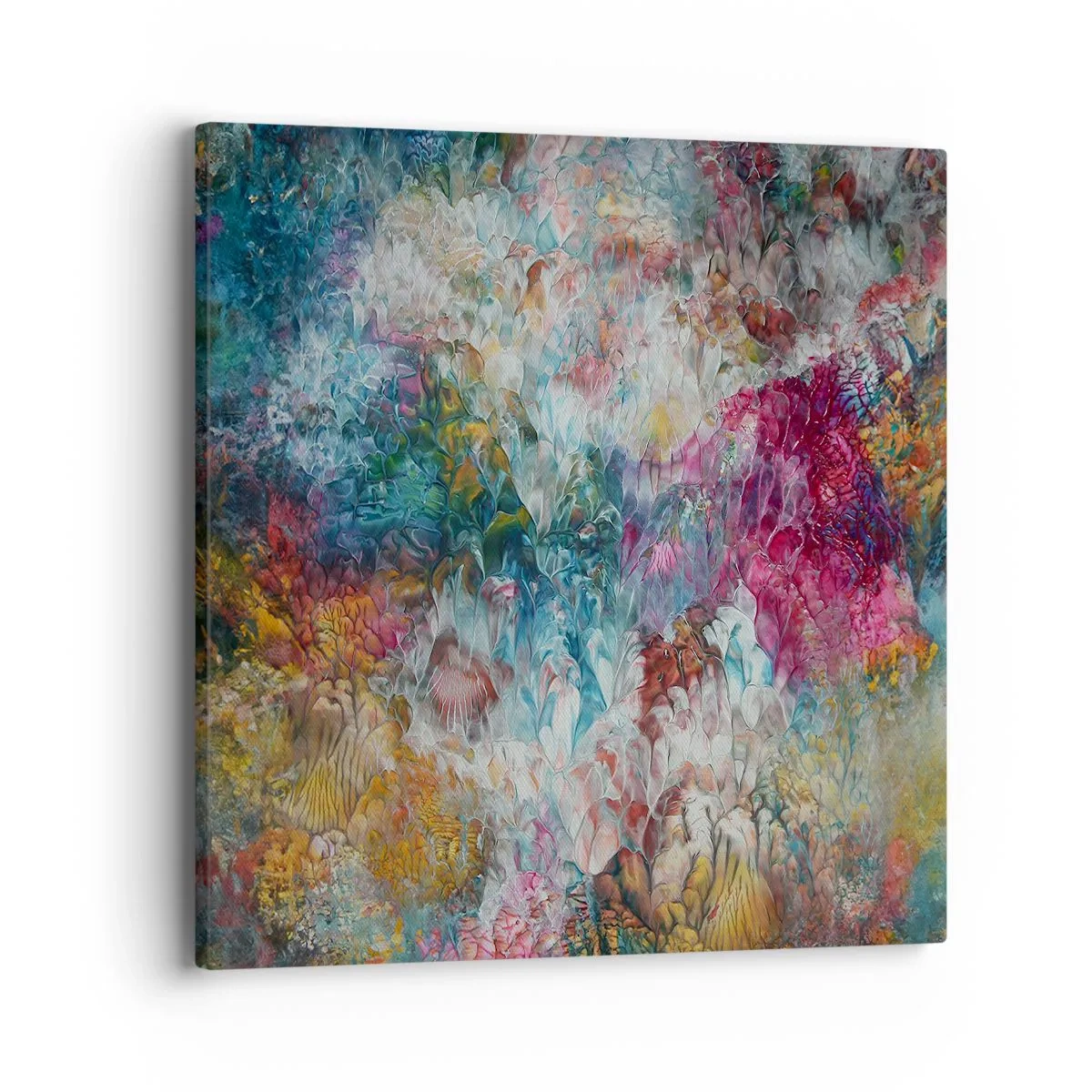 Cuadro sobre lienzo - Impresión de Imagen - En plena floración - 40x40 cm