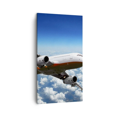 Cuadro sobre lienzo - Impresión de Imagen - Aléjese de todo - 45x80 cm