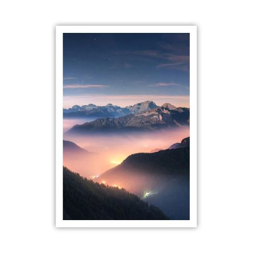 Póster - Luz en los valles - 70x100 cm