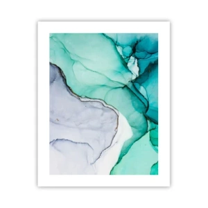 Póster - Estudio en turquesa - 40x50 cm