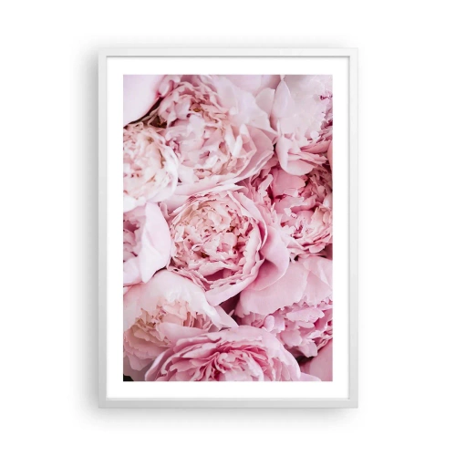 Póster en marco blanco - Cálido y fragante - 50x70 cm