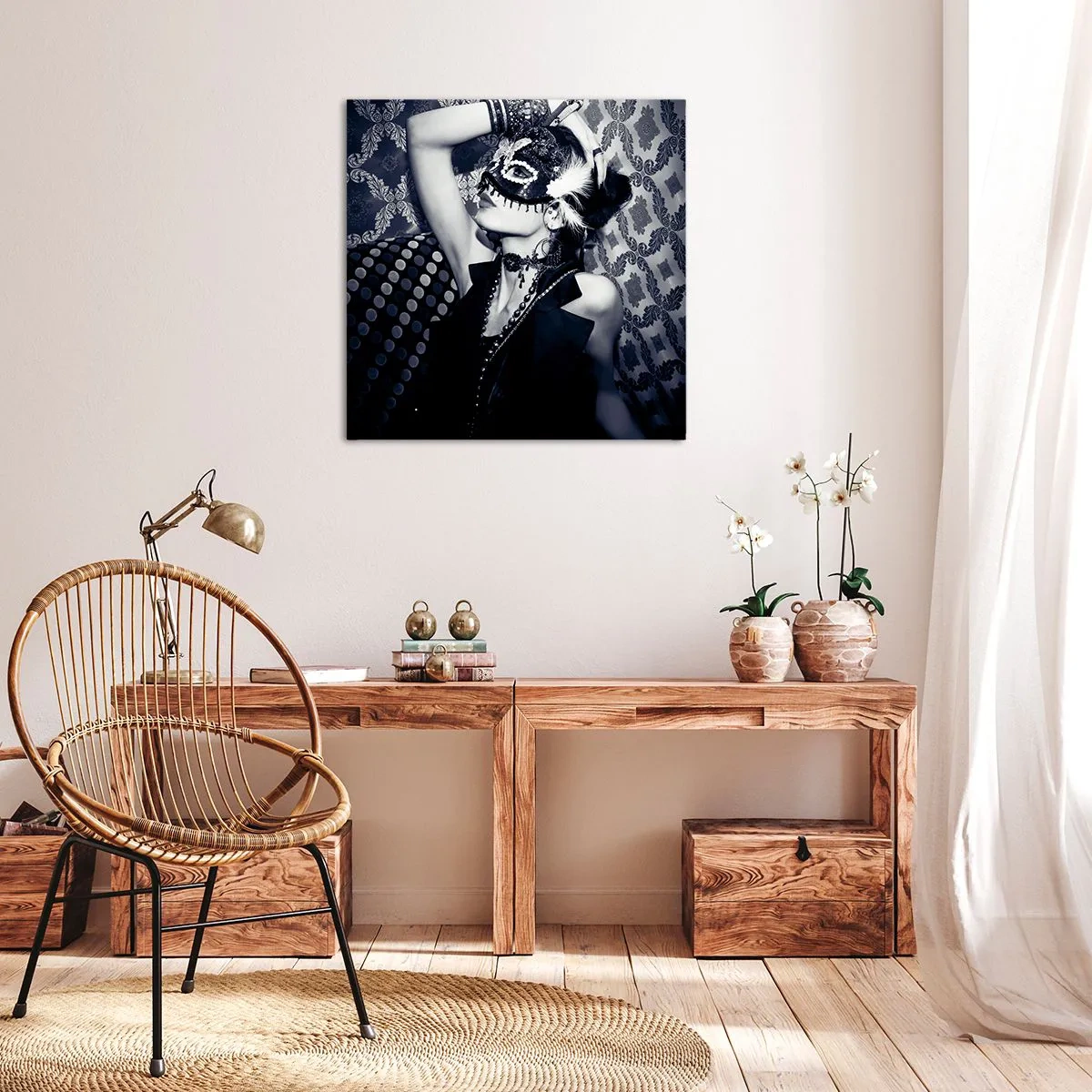 Cuadro sobre lienzo - Impresión de Imagen - Decoraciones, adornos, patrones... - 70x70 cm