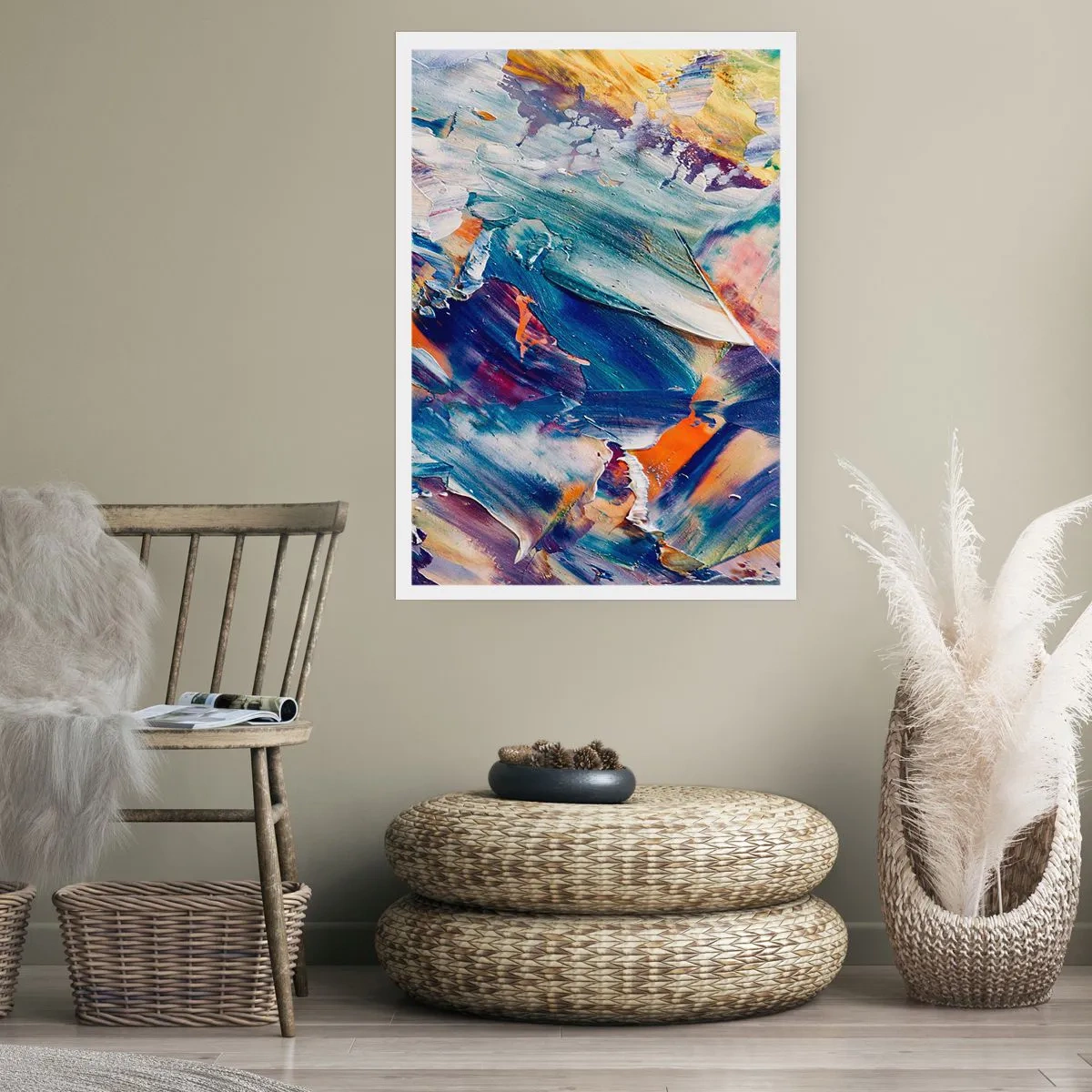 Póster - Confusión de colores - 61x91 cm