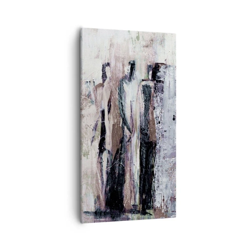 Cuadro sobre lienzo - Impresión de Imagen - El trío misterioso - 55x100 cm