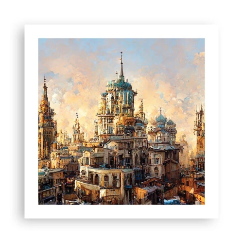 Póster - Una ciudad de ciudades - 50x50 cm