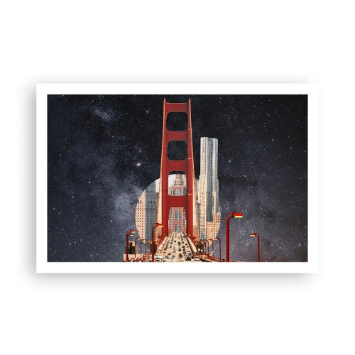 Póster - Siempre en el centro - 91x61 cm