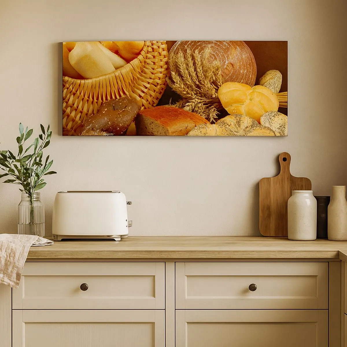 Cuadro sobre lienzo - Impresión de Imagen - Nos han vuelto a hornear - 100x40 cm