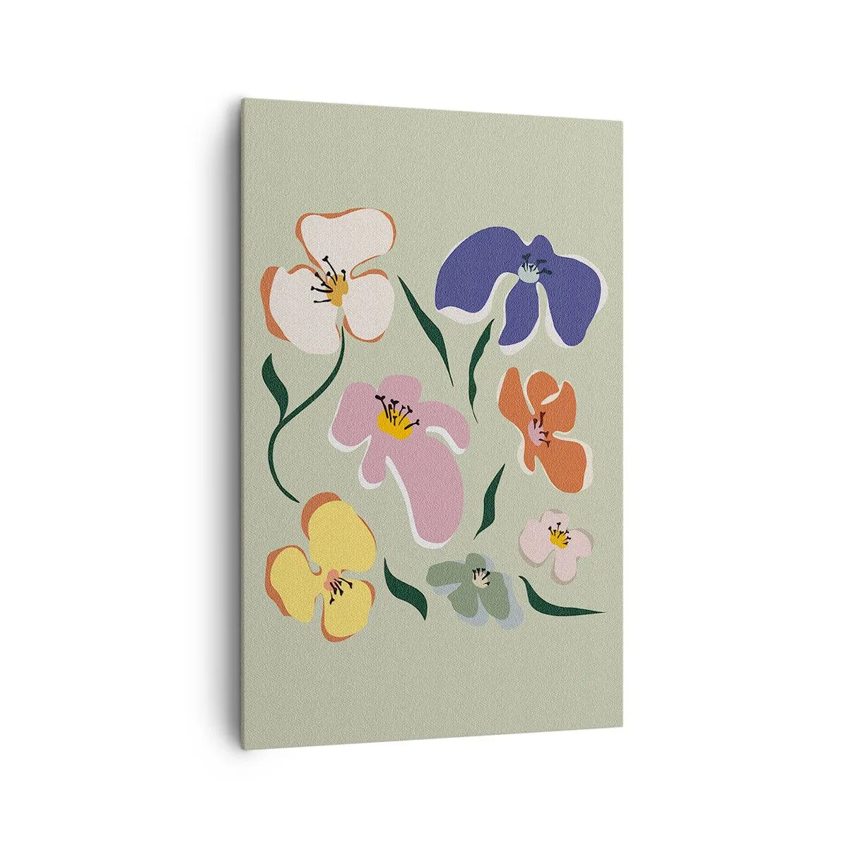 Cuadro sobre lienzo - Impresión de Imagen - Reunión de hermanas - 80x120 cm