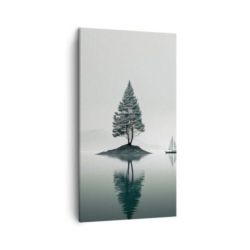 Cuadro sobre lienzo - Impresión de Imagen - Un sueño hecho realidad - 45x80 cm