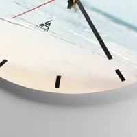 Esfera sin numeración, con rayas